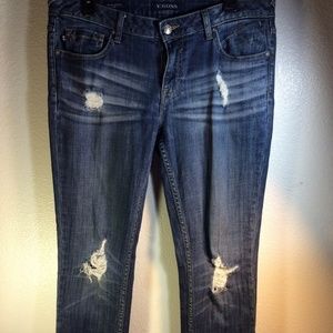 Vigoss Thompson Tomboy Distressed Jeans